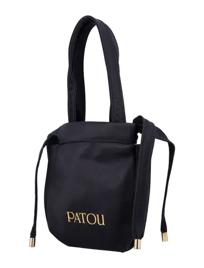 Shop Patou Evening Pouch Bag In Black