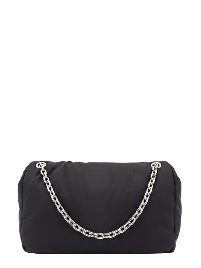 Shop Balenciaga Monaco Media Shoulder Bag In Black