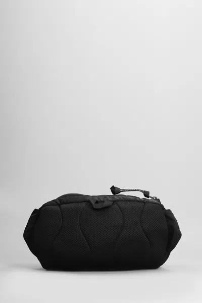 Shop C.p. Company Waist Bag In Black Polyamide