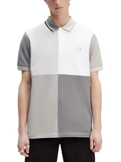 Fred Perry Polo With Logo In White