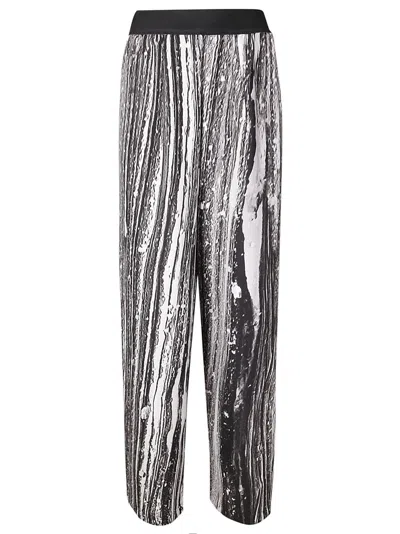 Shop Maria Calderara Wide And Long Pants In 91