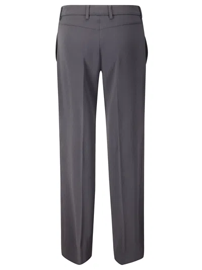 Shop Alberto Biani Hippy Pants In Dark Grey