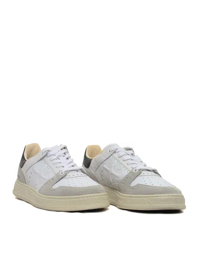 Shop Premiata Sneakers Quinn In White