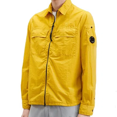 C.p. Company C. P Company Windbreaker Jacket In Yellow