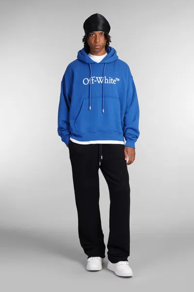 Off-white Man Sweatshirt Blue Size L Cotton