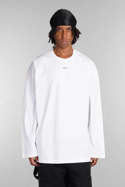 Shop Off-white T-shirt In White Cotton