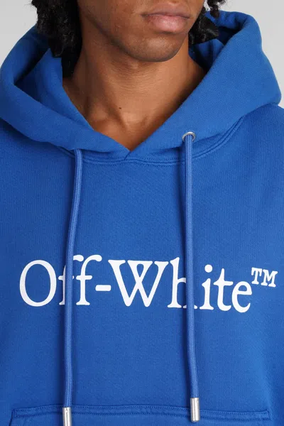 Off-white Man Sweatshirt Blue Size L Cotton