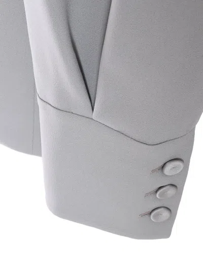Alberta Ferretti Jacket In Grey