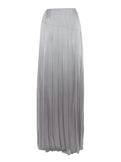Alberta Ferretti Skirt In Grey