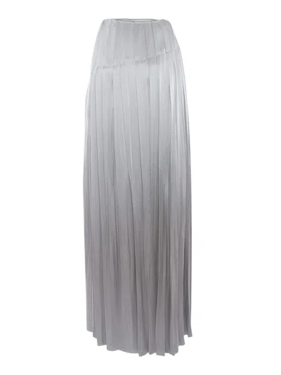 Alberta Ferretti Skirt In Grey