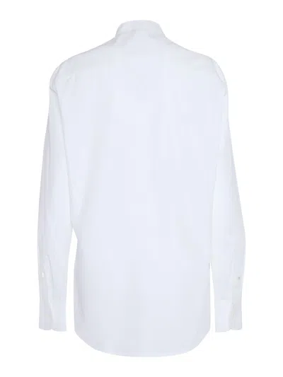 Shop P.a.r.o.s.h Embroidered Shirt In White