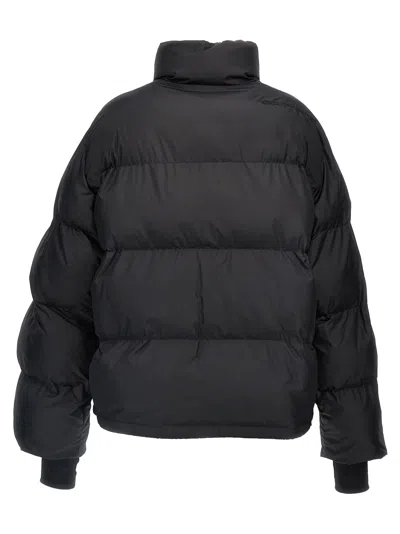 Shop Courrèges Ac Down Jacket In Black