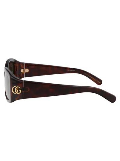 Gucci Gg1403s Sunglasses In 002 Havana Havana Brown