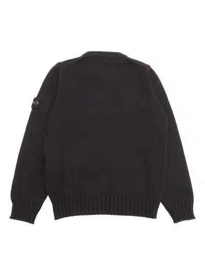 Stone Island Sweater  Junior Kids Color Black In Black