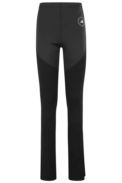 Shop Adidas By Stella Mccartney Truestrength Flatknit Pant In Black