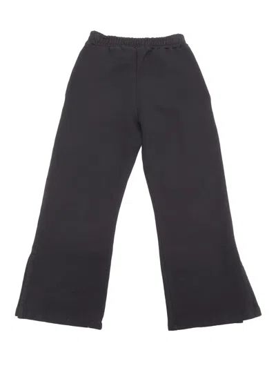 Shop Off-white Bookish Wide Leg Pant Black - Pink