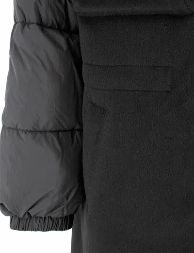 Shop Ermanno Firenze Parka In Nero