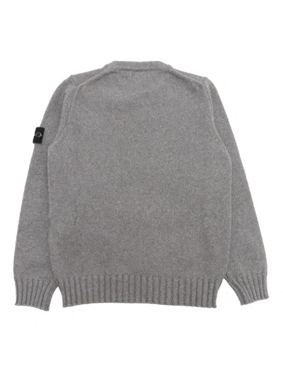 Stone Island Sweater In Grey
