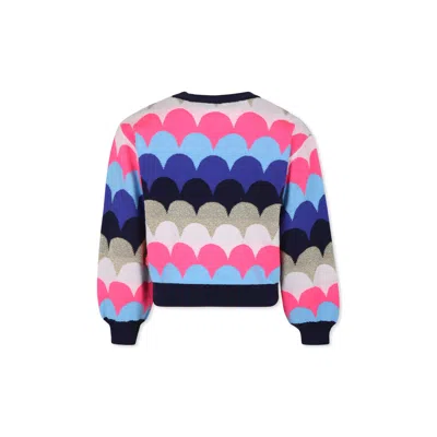 Shop Billieblush Colorful Sweater For Girl In Multicolor