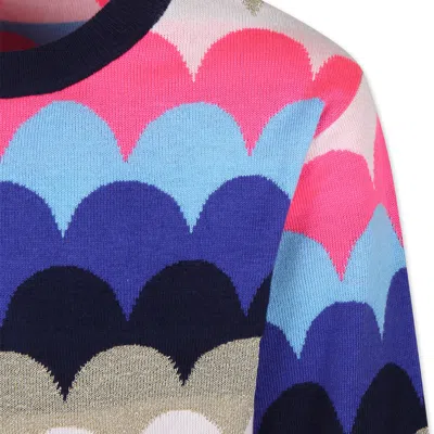 Shop Billieblush Colorful Sweater For Girl In Multicolor