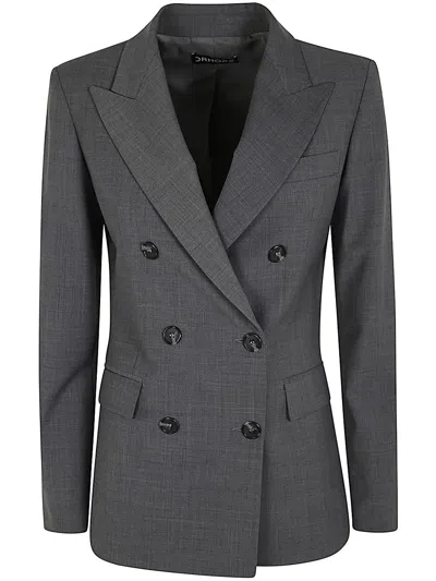Drhope Dr. Hope Double-breasted Jacket Clothing In Medium Grey