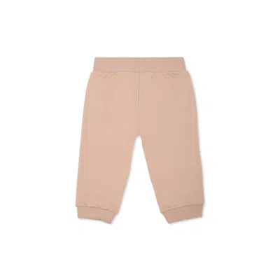 Timberland Beige Trousers For Baby Boy With Logo In Beige