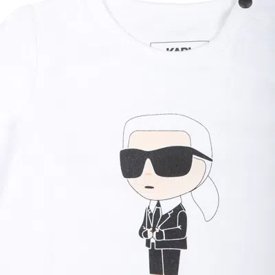 Karl Lagerfeld Multicolor Set For Baby Boy In Multicolor