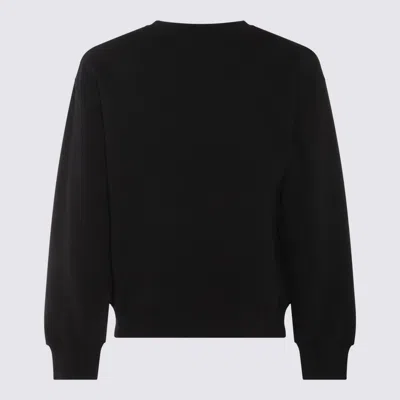 Shop Givenchy Black Multicolour Cotton Sweatshirt