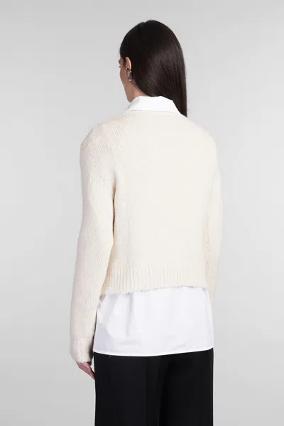 Jil Sander Knitwear In Beige Wool In Beige