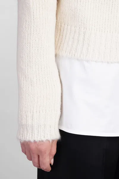Jil Sander Knitwear In Beige Wool In Beige