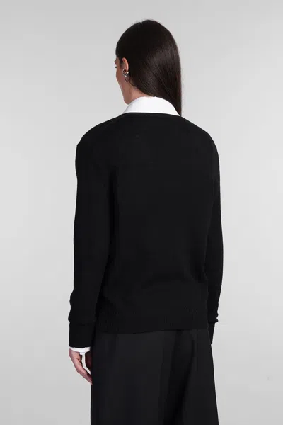 Shop Jil Sander Knitwear In Black Wool