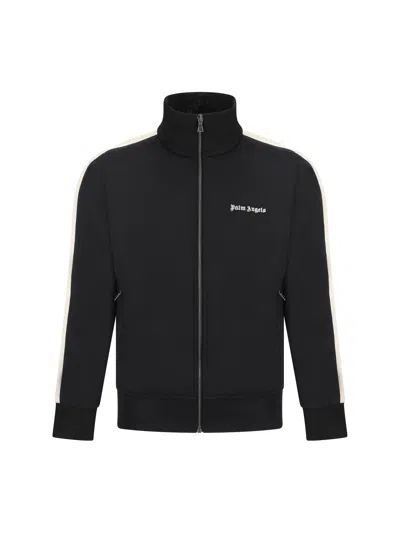 Palm Angels Sweatshirt In Black Off White