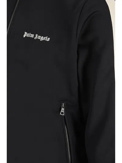 Palm Angels Sweatshirt In Black Off White