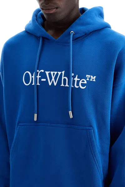 Off-white Man Sweatshirt Blue Size L Cotton