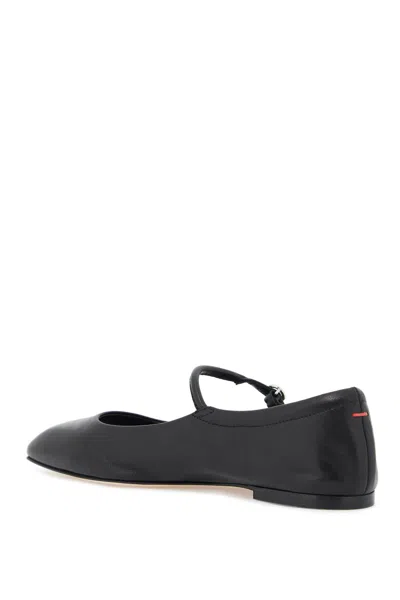 Shop Aeyde Uma Ballet Fl In Black (black)