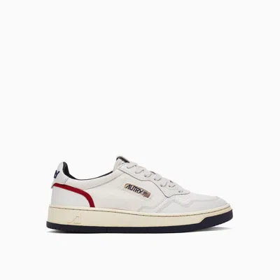 Shop Autry Open Low Sneakers Aolm Ce15 In White