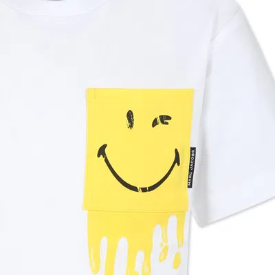 Marc Jacobs Stamped-motif T-shirt In White