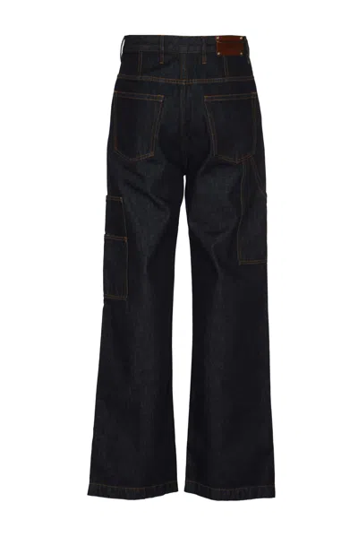 Shop Dries Van Noten Pickerby Jeans In Indigo