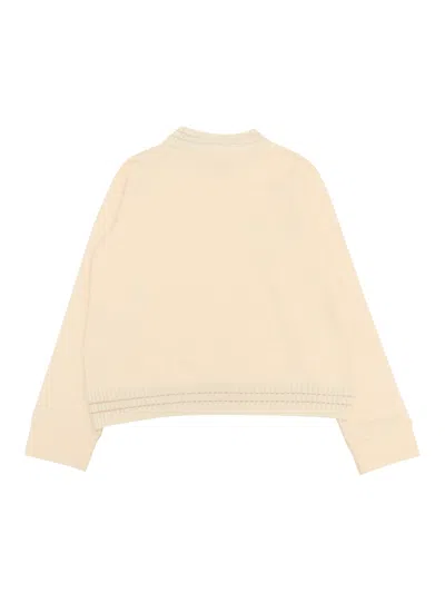 Moncler Sweatshirt In White