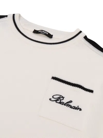 Balmain Jumper In White