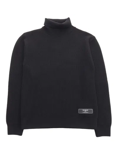 Balmain Jumper In Black
