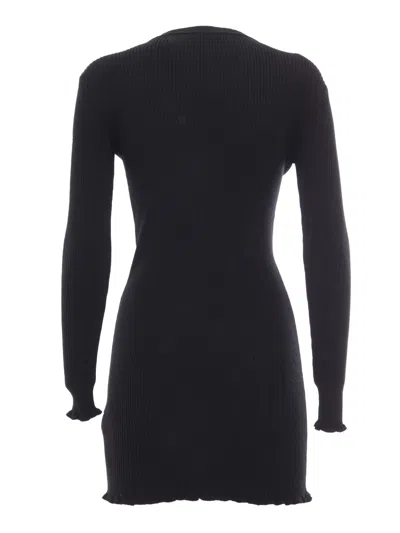 Balmain Knit Dress In Black