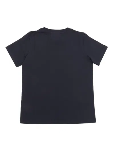Moncler Kids Ss T-shirt Tripack In Blue