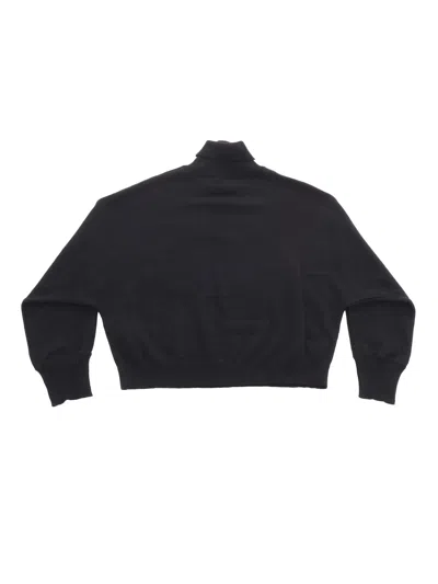 Balmain Knit Top In Black