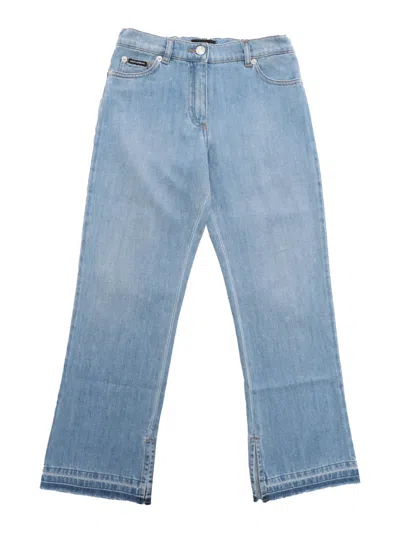 Dolce & Gabbana 5 Pockets Trousers In Multicolor