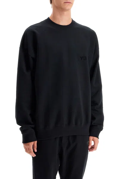 Shop Y-3 Oversized Crewneck In Black (black)