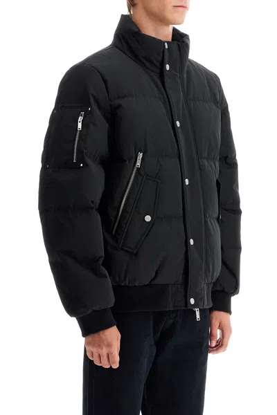 Shop Moose Knuckles Quilted High Point Bom In Black (black)