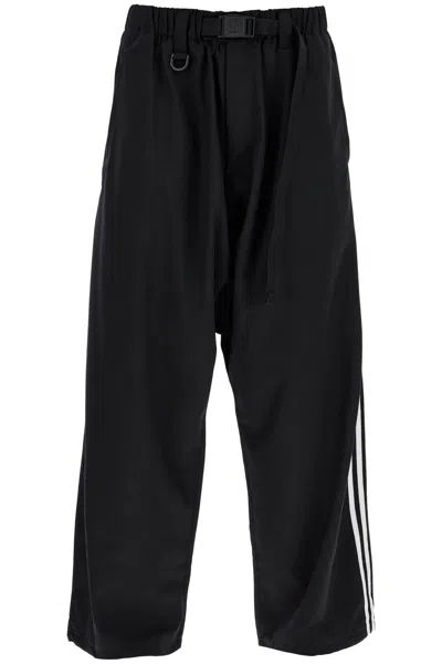 Shop Y-3 Baggy Twill 3- In Black (black)