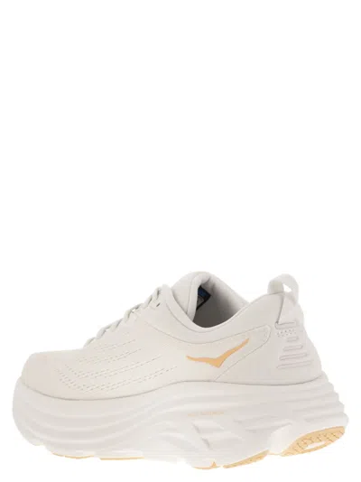 Hoka Bondi 8 Running Shoe In White