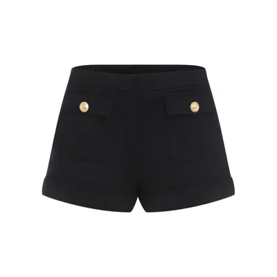 Tom Ford Blue Virgin Wool Bermudas In Midnight Blue